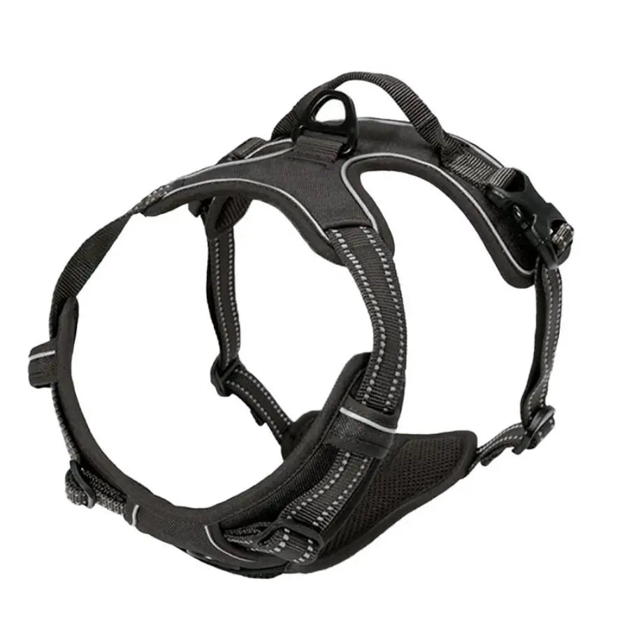 No-Pull Dog Harness | Reflective Front Clip Vest with Easy Control Handle — S / M / L / XL