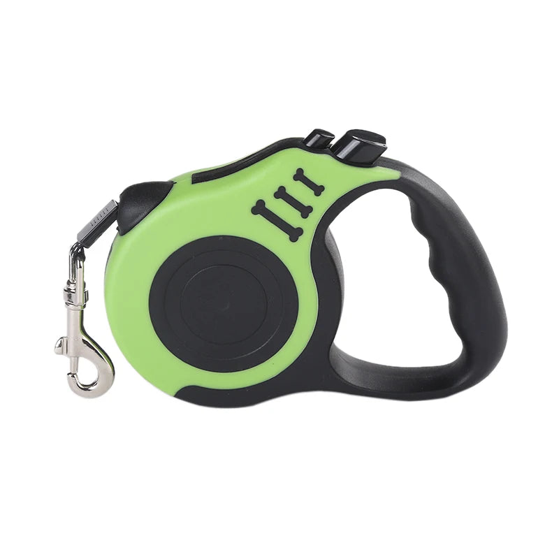 Retractable Dog & Cat Leash | Durable Nylon Lead for Small Dogs — 3m / 5m