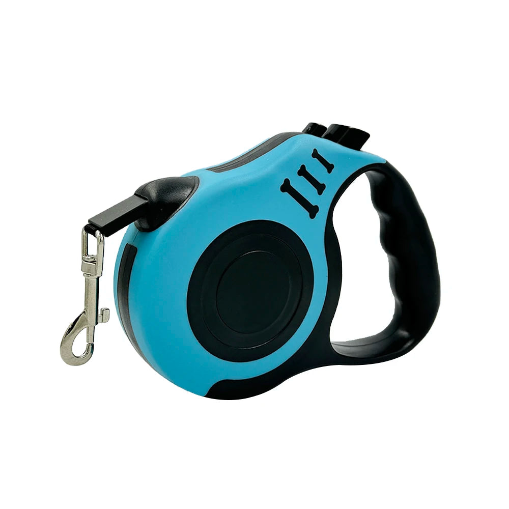 Retractable Dog & Cat Leash | Durable Nylon Lead for Small Dogs — 3m / 5m